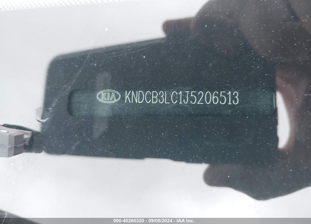2018 KIA NIRO LX VIN: KNDCB3LC1J5206513