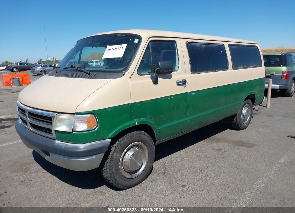 1996 DODGE RAM WAGON B3500 VIN: 2B5WB35Z9TK160063