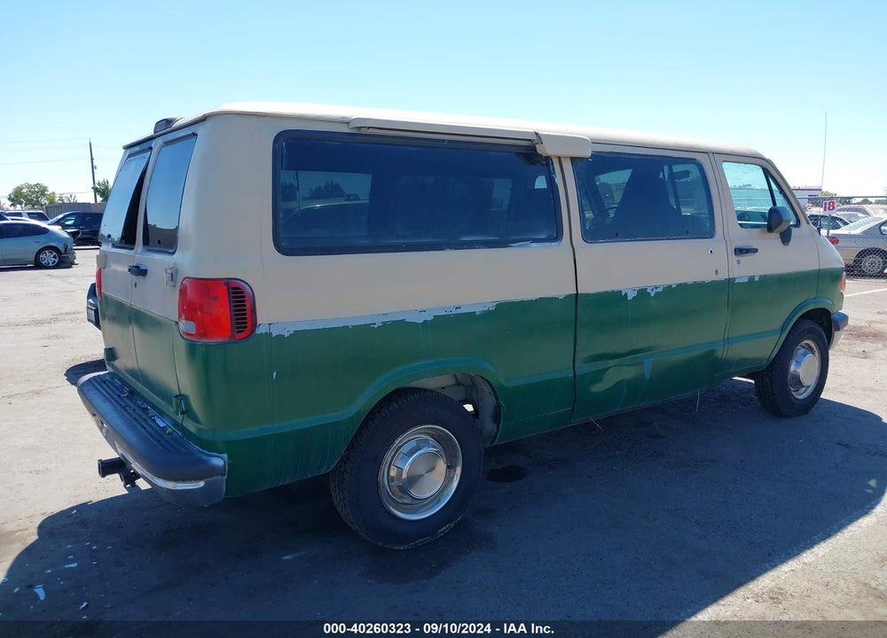 1996 DODGE RAM WAGON B3500 VIN: 2B5WB35Z9TK160063