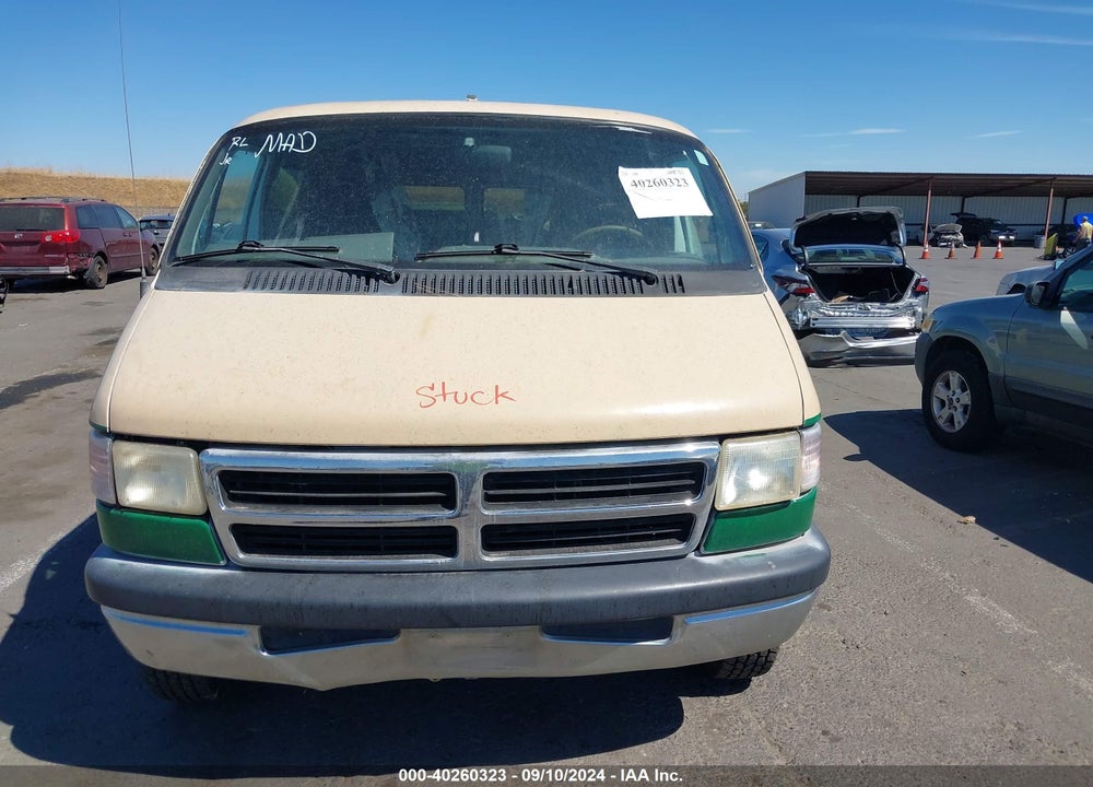 1996 DODGE RAM WAGON B3500 VIN: 2B5WB35Z9TK160063