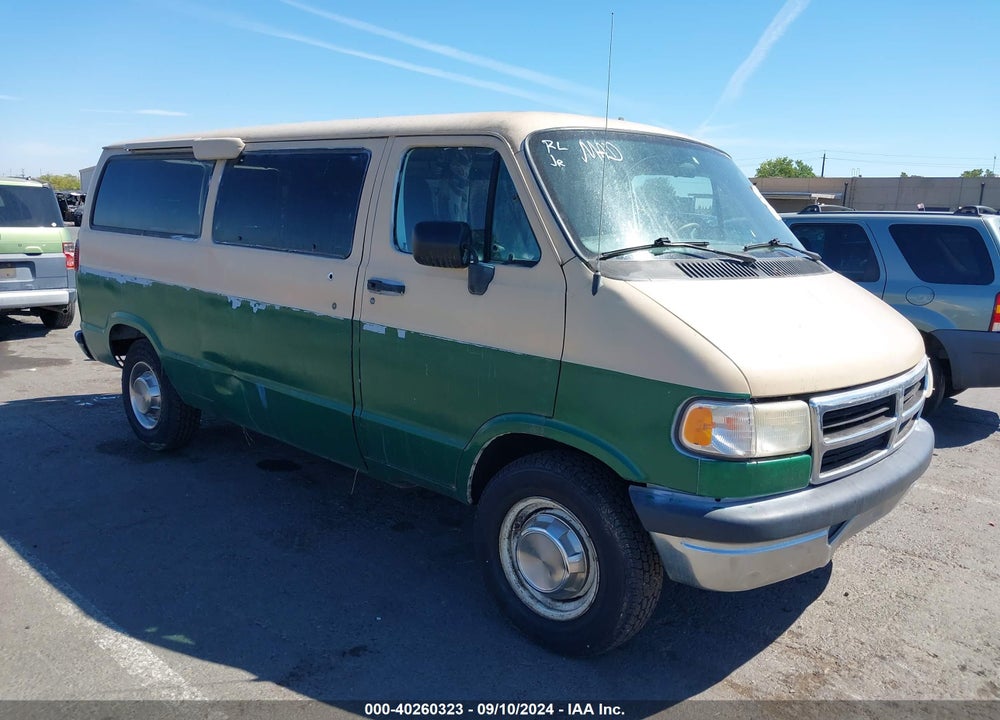 1996 DODGE RAM WAGON B3500 VIN: 2B5WB35Z9TK160063