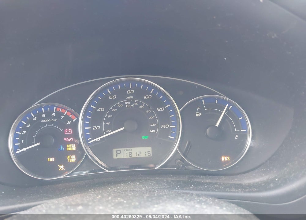 2010 SUBARU FORESTER 2.5X PREMIUM VIN: JF2SH6CC7AH710026