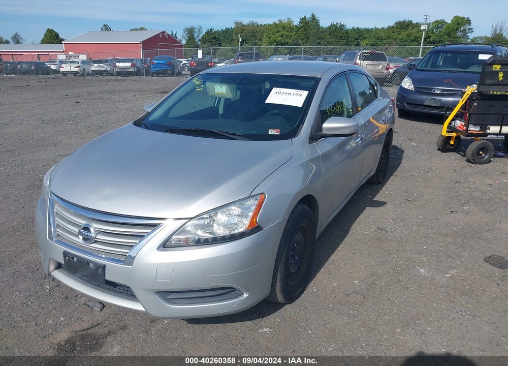2015 NISSAN SENTRA S VIN: 3N1AB7AP6FY350172