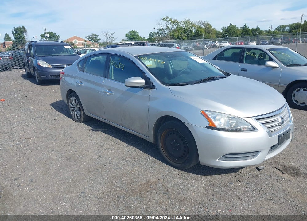 2015 NISSAN SENTRA S VIN: 3N1AB7AP6FY350172