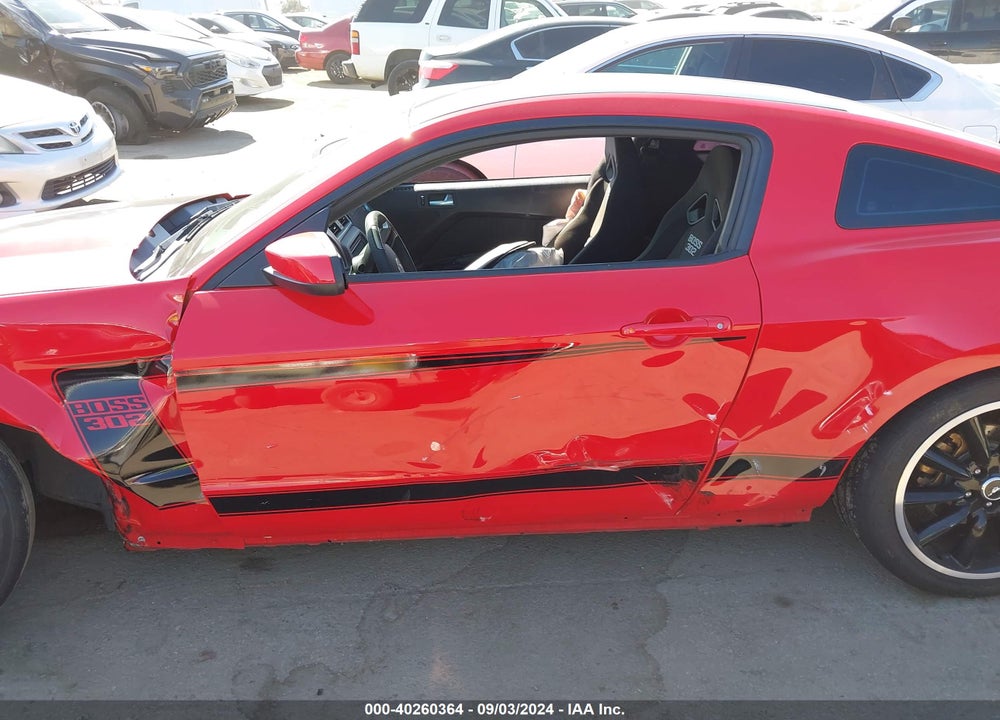 2012 FORD MUSTANG BOSS 302 VIN: 1ZVBP8CU8C5248552
