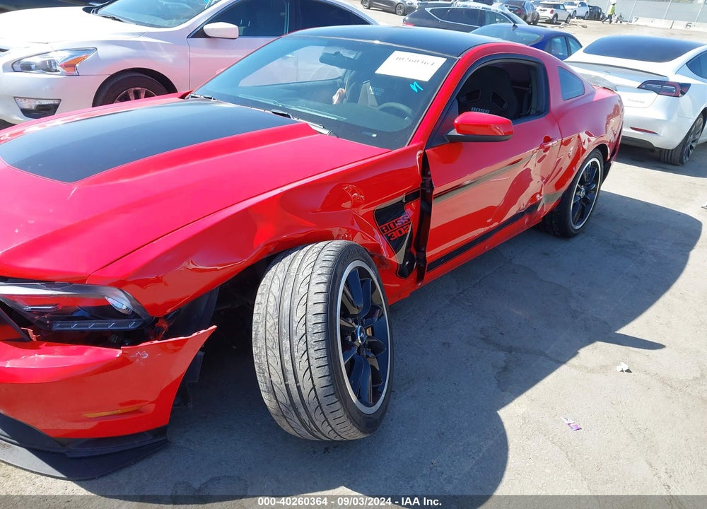 2012 FORD MUSTANG BOSS 302 VIN: 1ZVBP8CU8C5248552