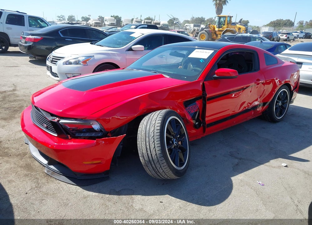2012 FORD MUSTANG BOSS 302 VIN: 1ZVBP8CU8C5248552