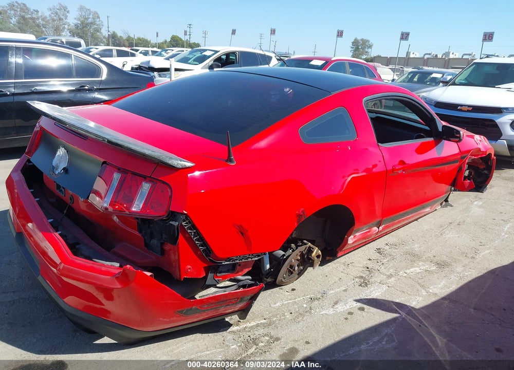 2012 FORD MUSTANG BOSS 302 VIN: 1ZVBP8CU8C5248552