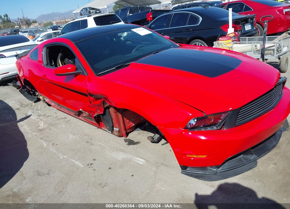 2012 FORD MUSTANG BOSS 302 VIN: 1ZVBP8CU8C5248552
