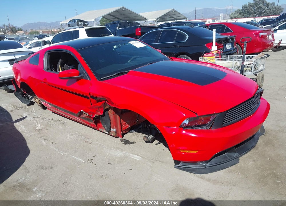 2012 FORD MUSTANG BOSS 302 VIN: 1ZVBP8CU8C5248552