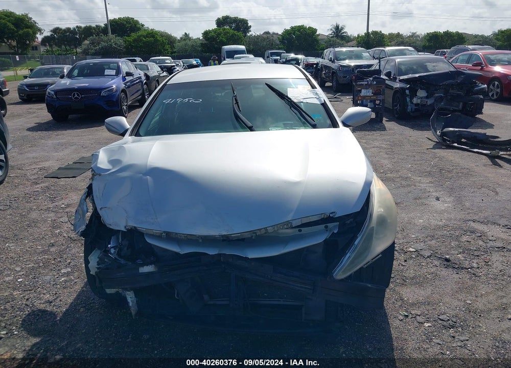 2012 HYUNDAI SONATA GLS VIN: 5NPEB4AC6CH405576