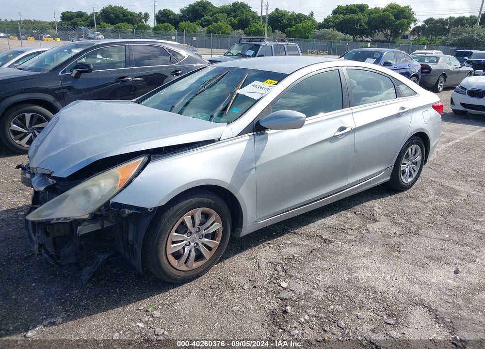 2012 HYUNDAI SONATA GLS VIN: 5NPEB4AC6CH405576