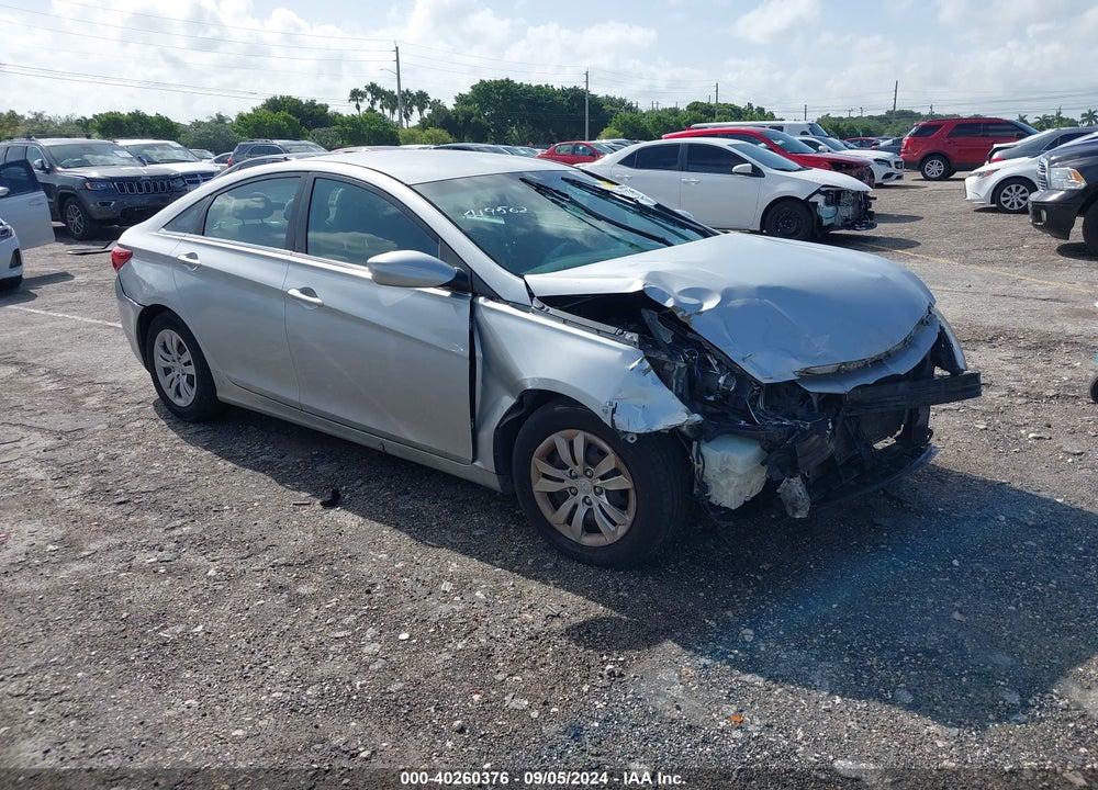 2012 HYUNDAI SONATA GLS VIN: 5NPEB4AC6CH405576