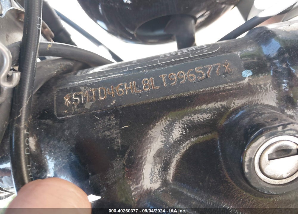 2020 TRIUMPH MOTORCYCLE BONNEVILLE SPEEDMASTER VIN: SMTD46HL8LT996577