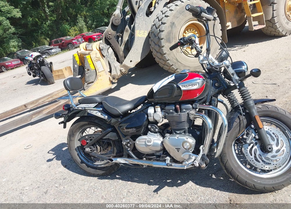 2020 TRIUMPH MOTORCYCLE BONNEVILLE SPEEDMASTER VIN: SMTD46HL8LT996577