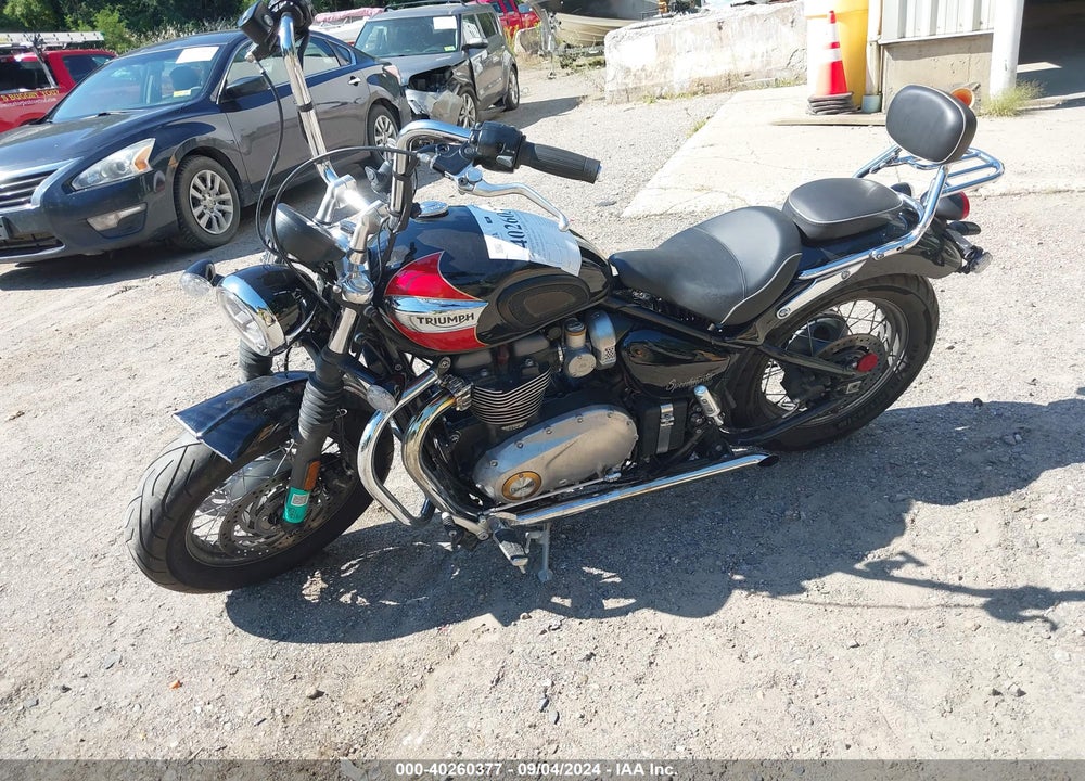 2020 TRIUMPH MOTORCYCLE BONNEVILLE SPEEDMASTER VIN: SMTD46HL8LT996577