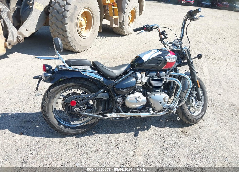 2020 TRIUMPH MOTORCYCLE BONNEVILLE SPEEDMASTER VIN: SMTD46HL8LT996577