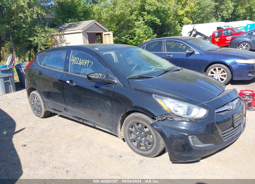 2013 HYUNDAI ACCENT GS VIN: KMHCT5AE4DU127081