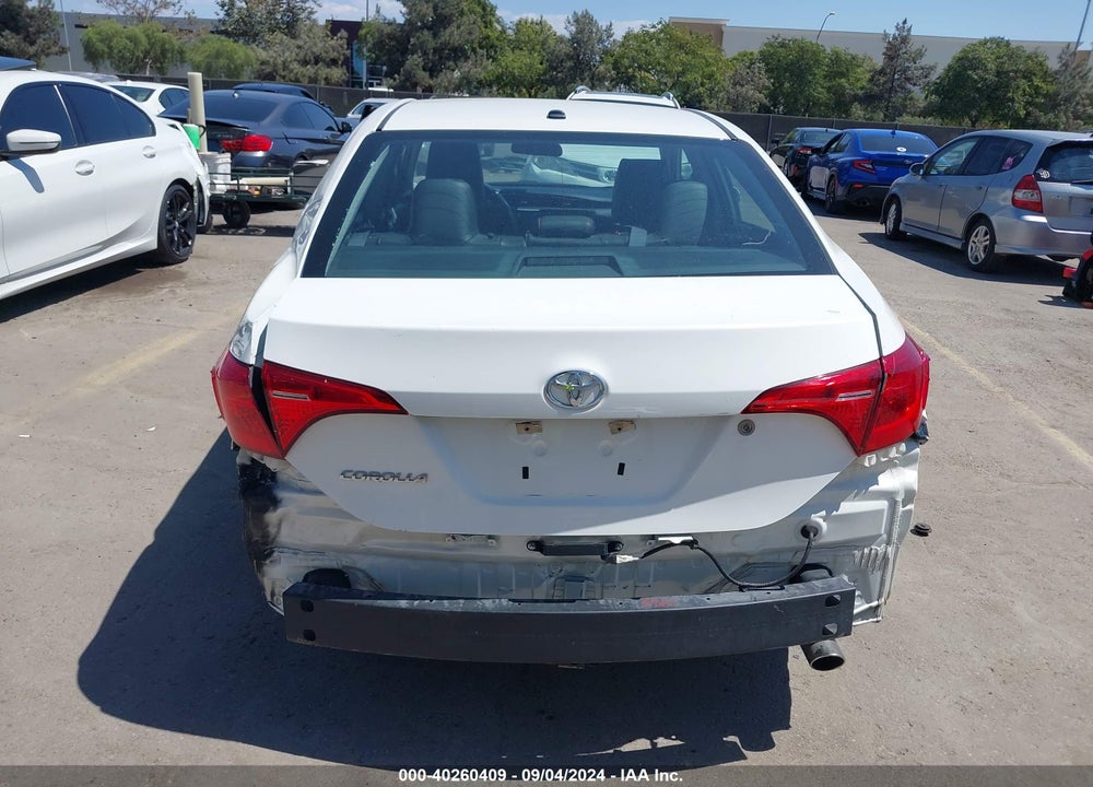 2017 TOYOTA COROLLA SE VIN: 5YFBURHE8HP630237