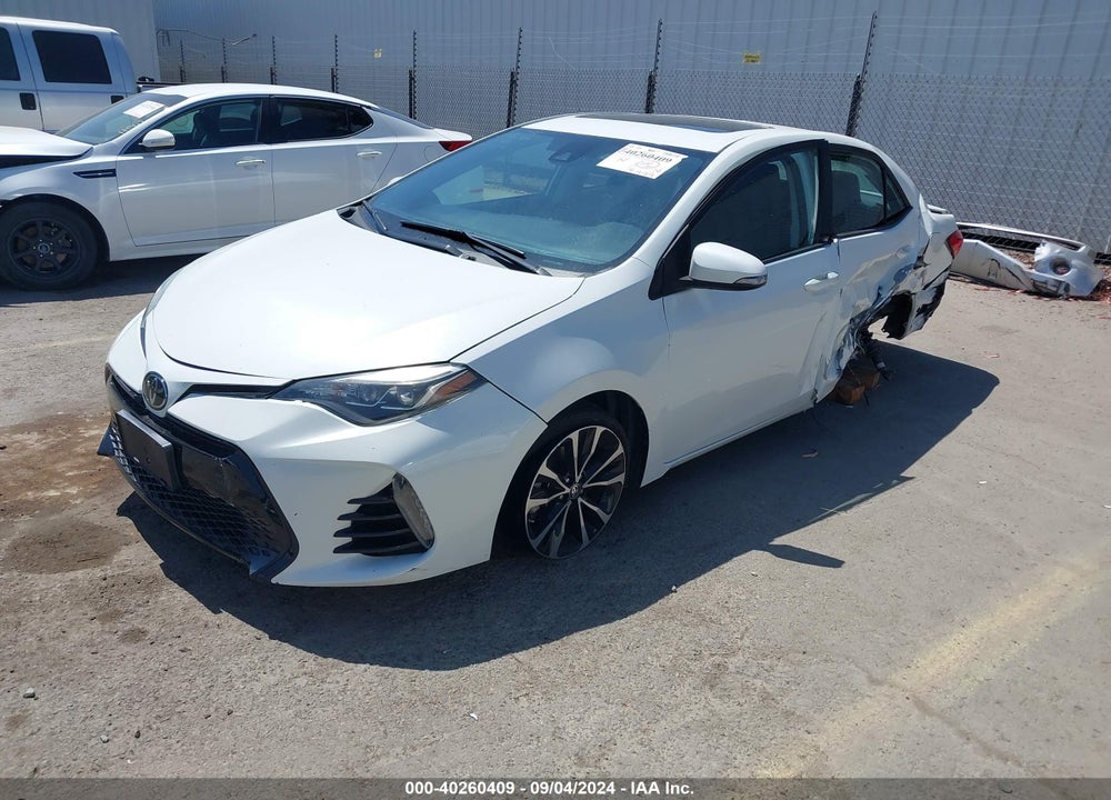 2017 TOYOTA COROLLA SE VIN: 5YFBURHE8HP630237