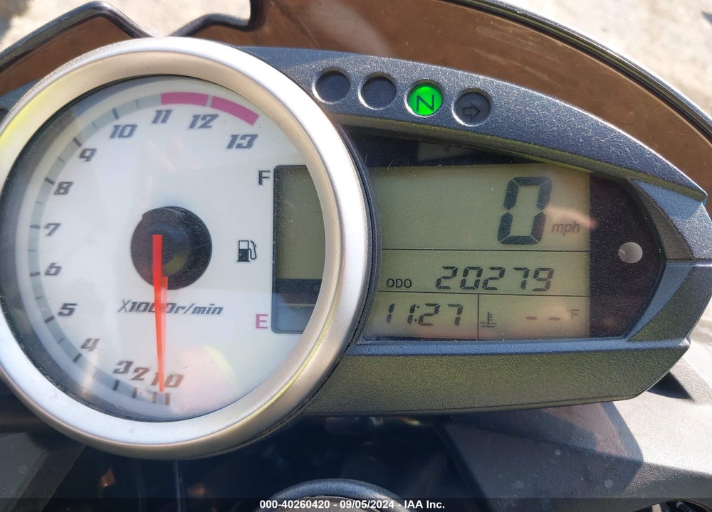 2007 KAWASAKI ZR1000 B VIN: JKAZRCB117A007610