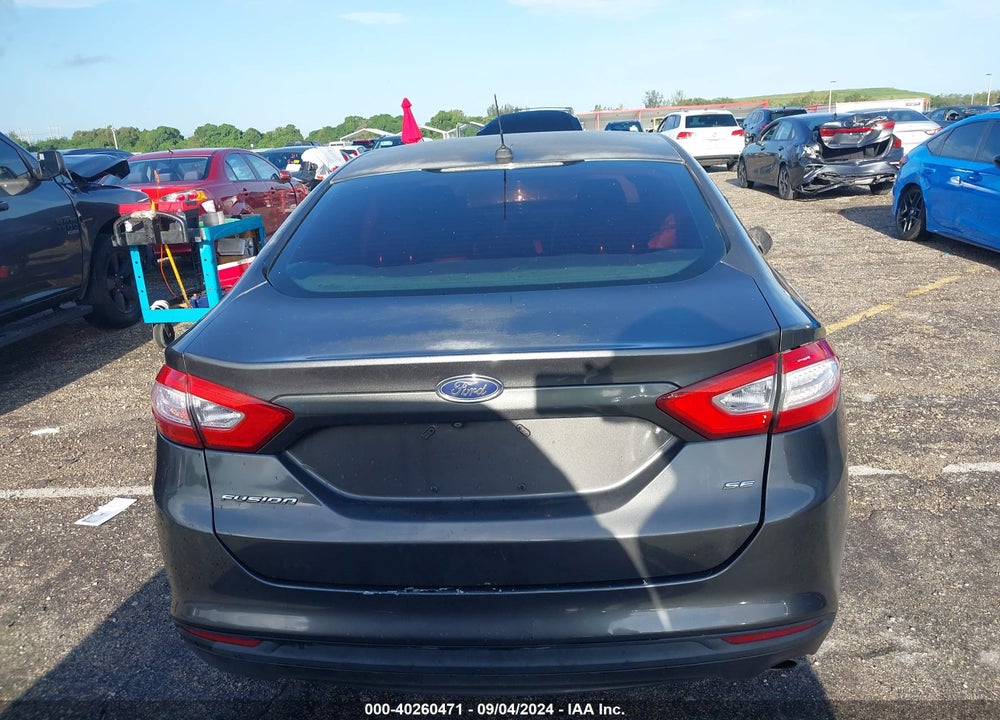 2015 FORD FUSION SE VIN: 1FA6P0H71F5103128