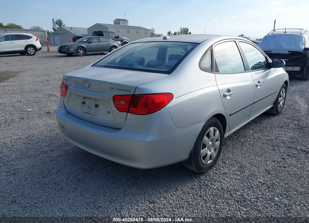 2007 HYUNDAI ELANTRA GLS/LIMITED/SE VIN: KMHDU46DX7U145195