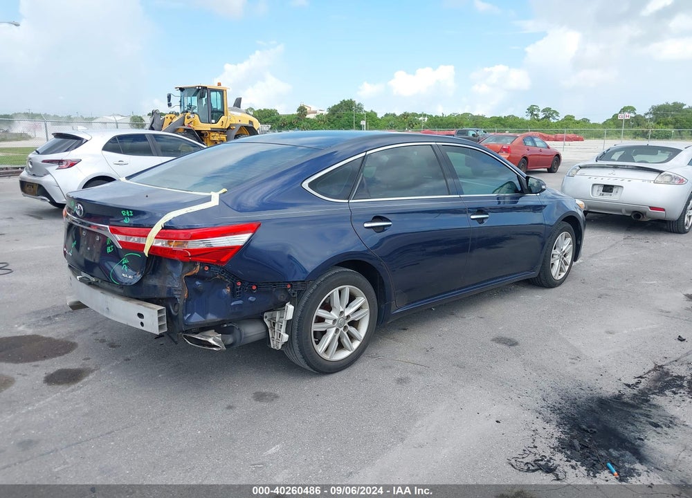 2014 TOYOTA AVALON XLE VIN: 4T1BK1EB0EU101974