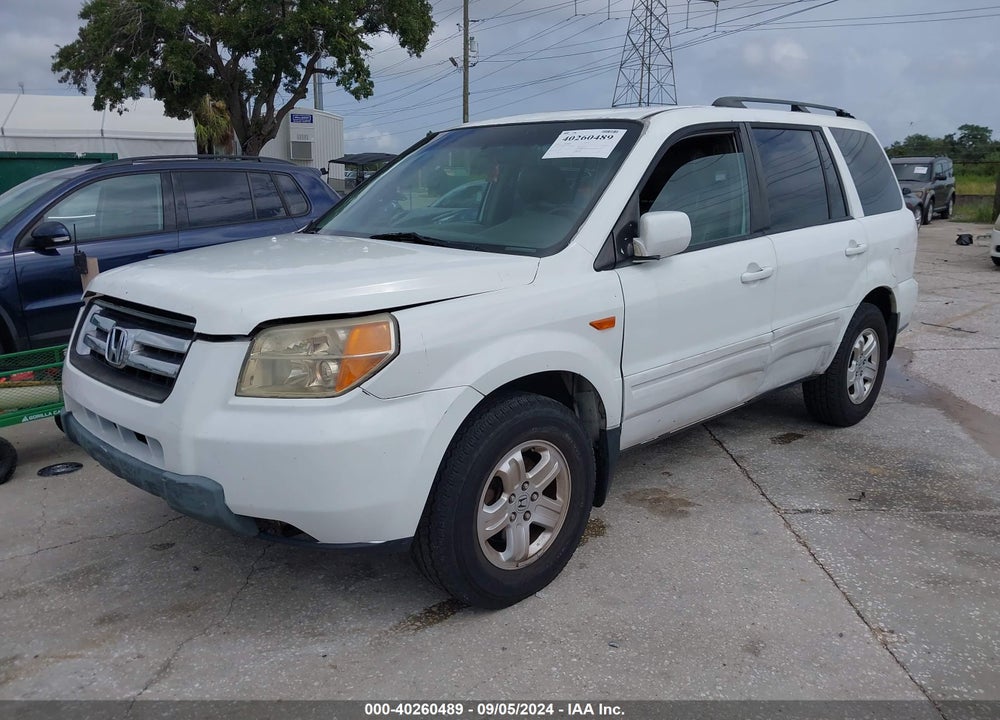 2006 HONDA PILOT EX-L VIN: 5FNYF28616B027286
