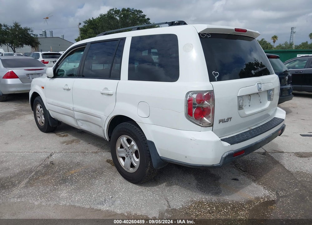 2006 HONDA PILOT EX-L VIN: 5FNYF28616B027286