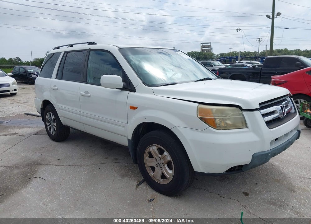 2006 HONDA PILOT EX-L VIN: 5FNYF28616B027286