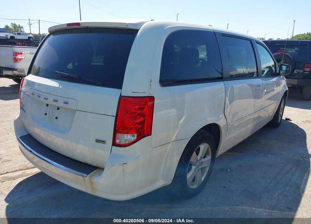 2013 DODGE GRAND CARAVAN SE VIN: 2C4RDGBG8DR763460