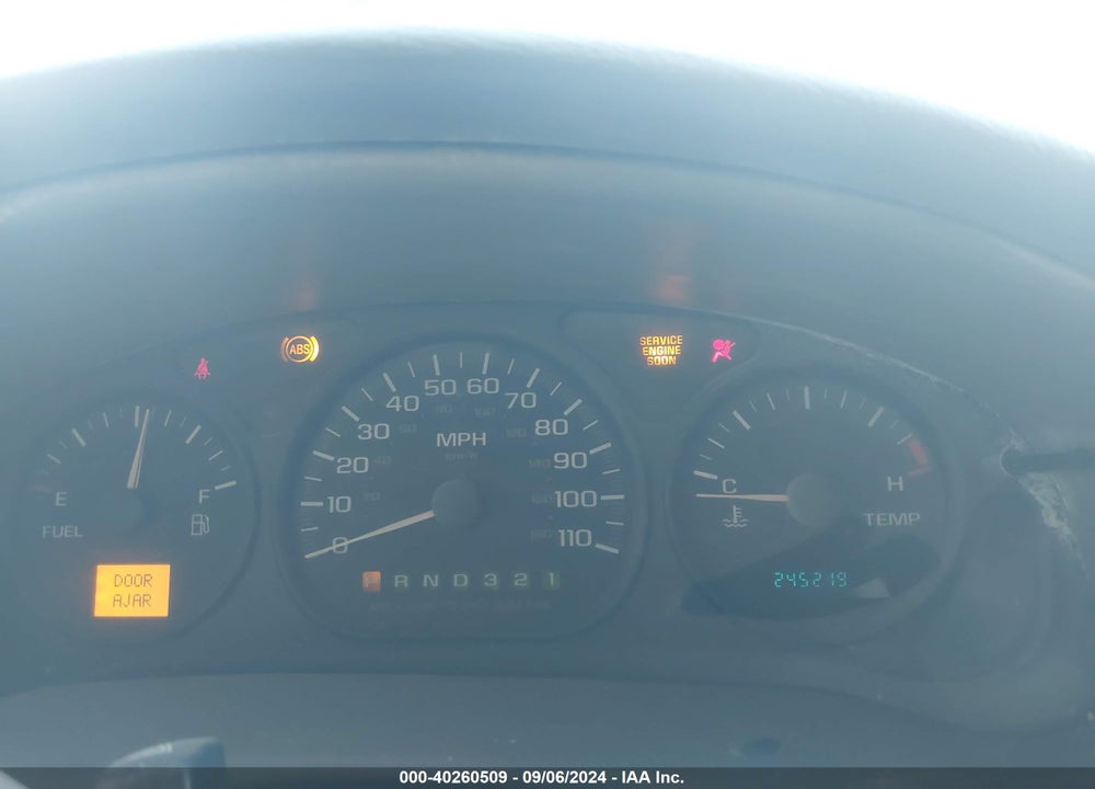 2003 OLDSMOBILE SILHOUETTE PREMIERE VIN: 1GHDX13E53D278202