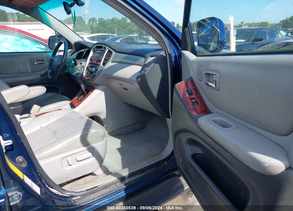 2004 TOYOTA HIGHLANDER LIMITED V6 VIN: JTEEP21A240001494