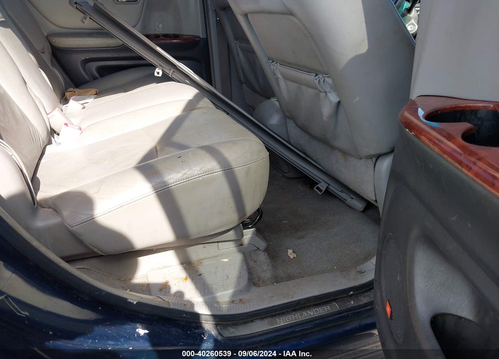2004 TOYOTA HIGHLANDER LIMITED V6 VIN: JTEEP21A240001494