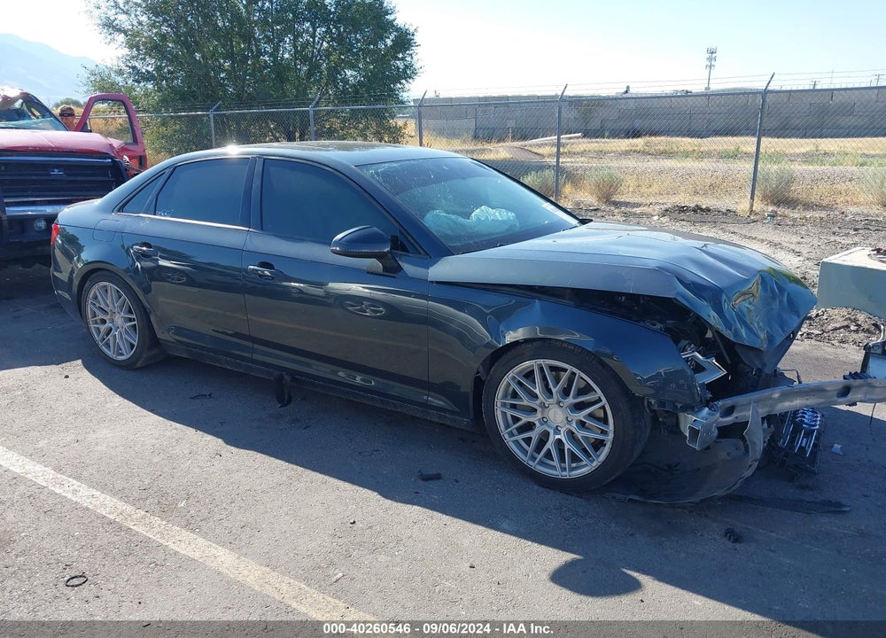 2017 AUDI A4 2.0T PREMIUM VIN: WAUANAF47HN002538