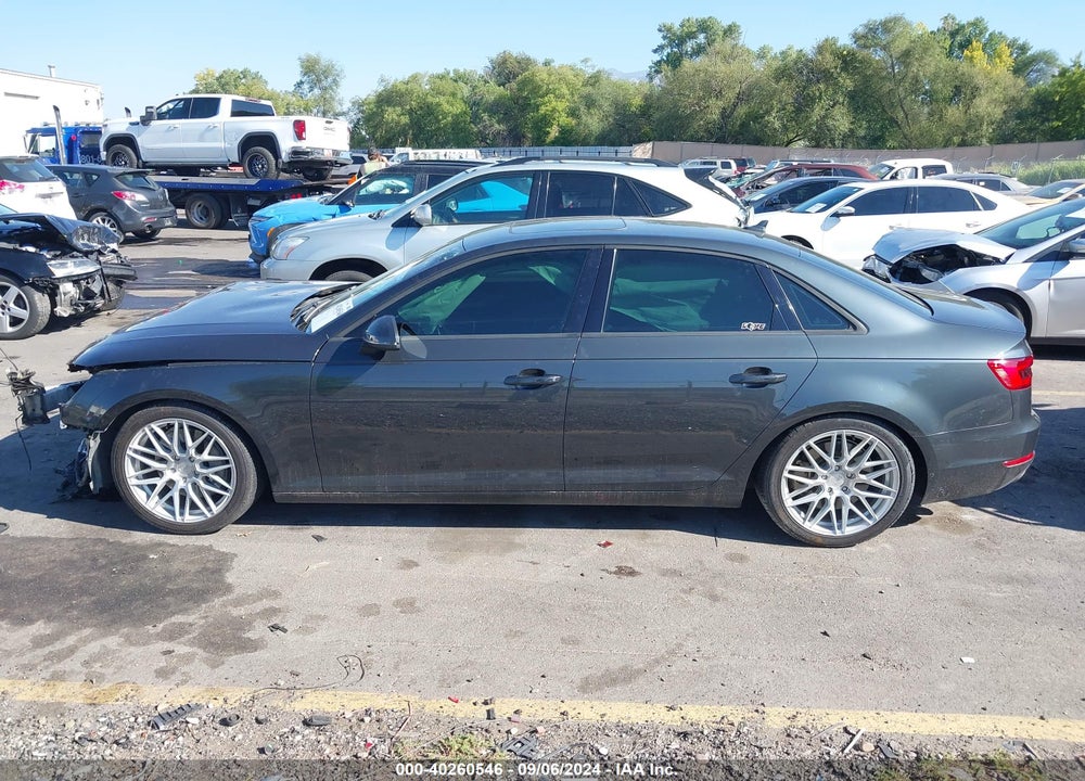 2017 AUDI A4 2.0T PREMIUM VIN: WAUANAF47HN002538