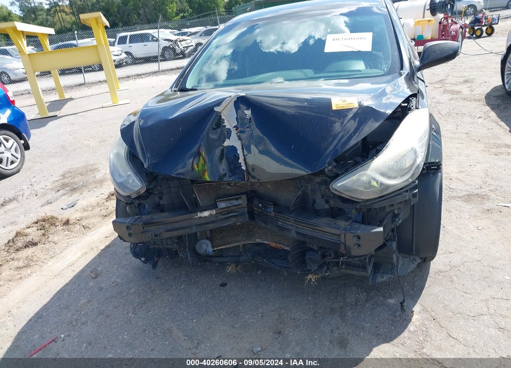 2012 HYUNDAI ELANTRA GLS VIN: 5NPDH4AE0CH092469