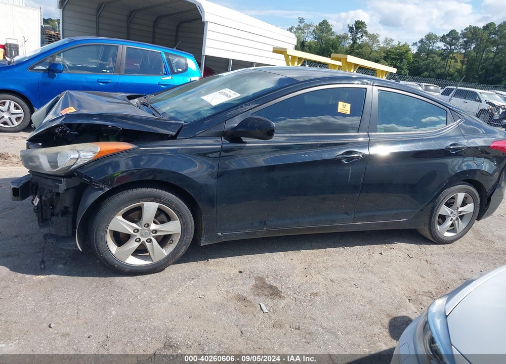 2012 HYUNDAI ELANTRA GLS VIN: 5NPDH4AE0CH092469