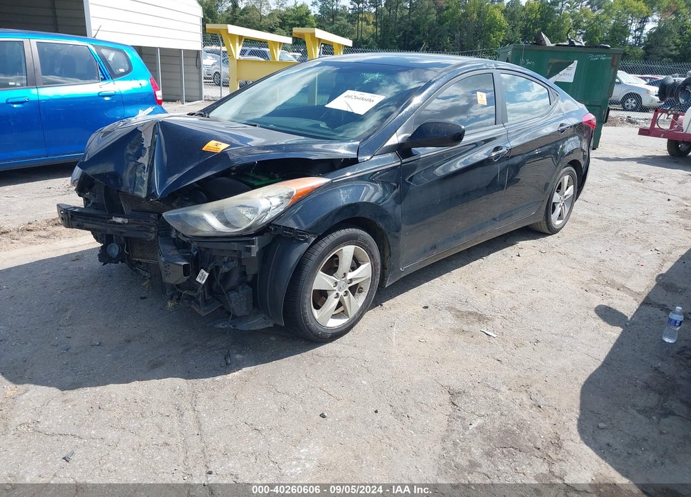 2012 HYUNDAI ELANTRA GLS VIN: 5NPDH4AE0CH092469