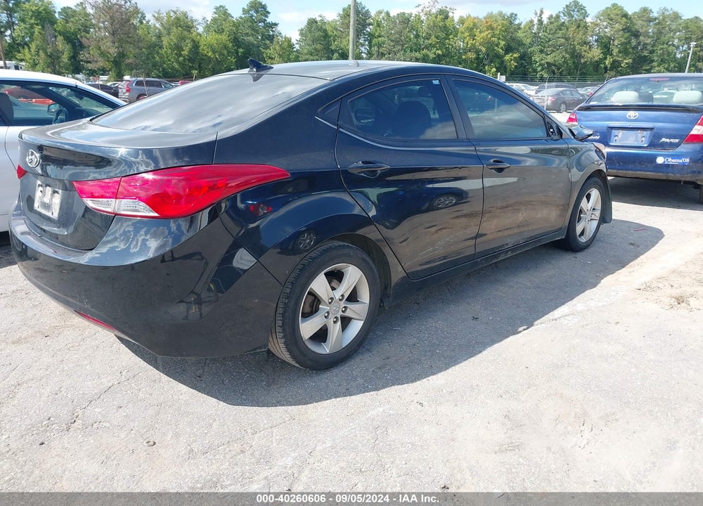 2012 HYUNDAI ELANTRA GLS VIN: 5NPDH4AE0CH092469