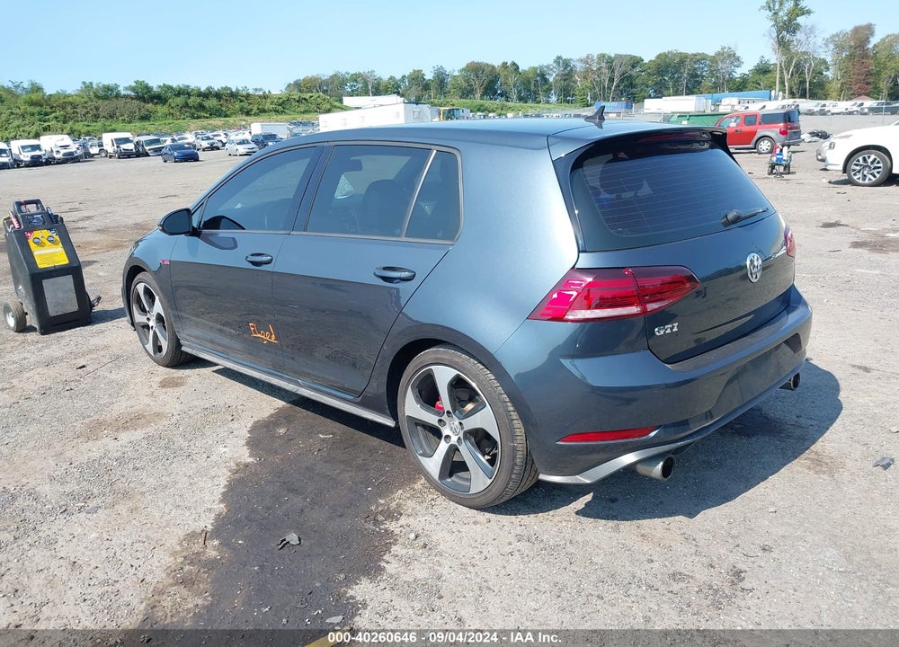 2018 VOLKSWAGEN GOLF GTI 2.0T AUTOBAHN/2.0T S/2.0T SE VIN: 3VW547AU2JM297188