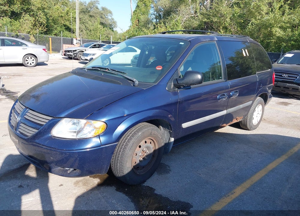 2006 DODGE CARAVAN SXT VIN: 1D4GP45R26B703141