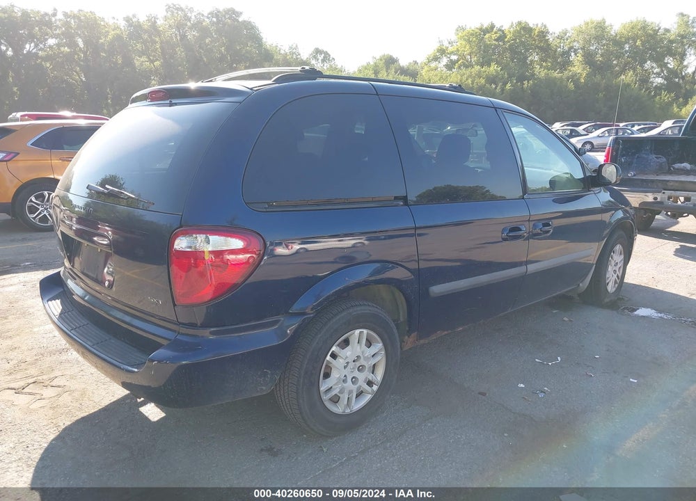 2006 DODGE CARAVAN SXT VIN: 1D4GP45R26B703141
