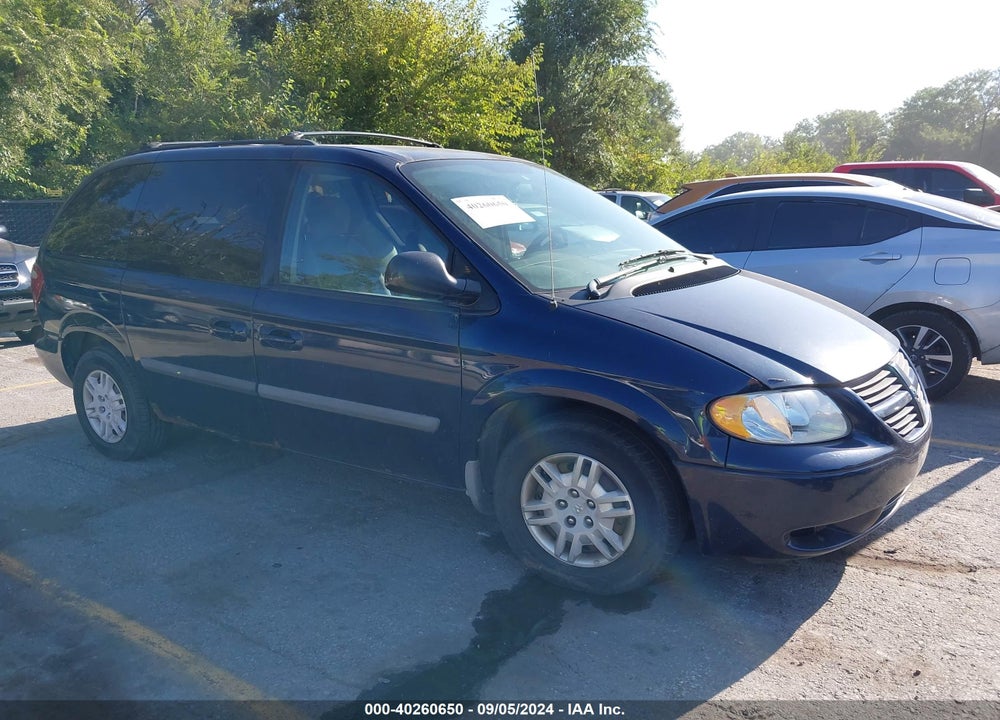 2006 DODGE CARAVAN SXT VIN: 1D4GP45R26B703141