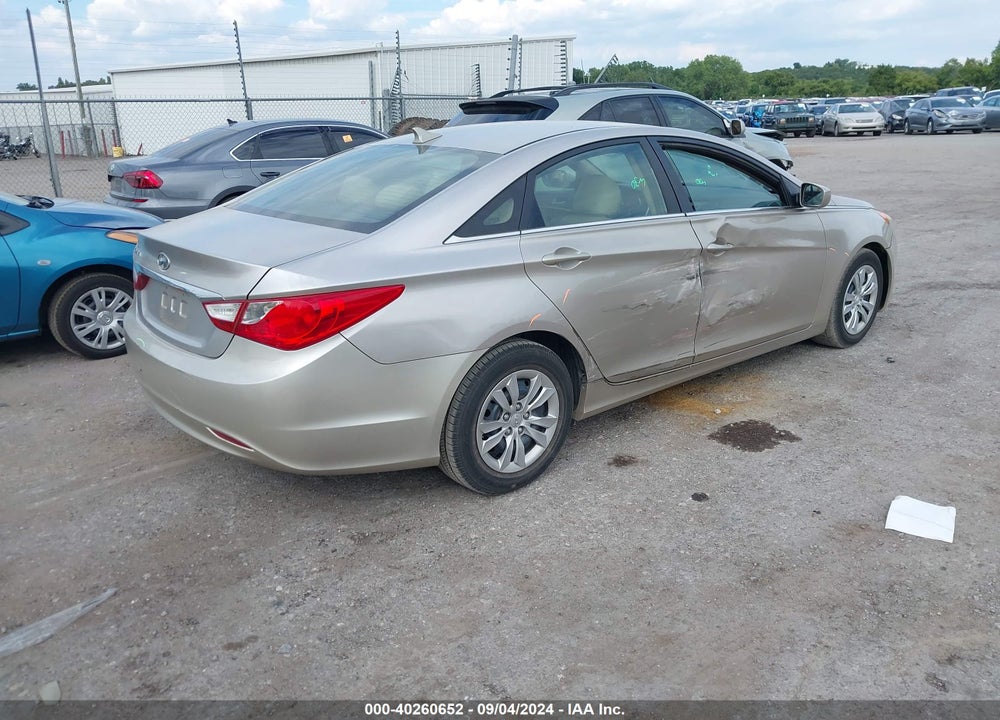 2011 HYUNDAI SONATA GLS VIN: 5NPEB4AC0BH069003