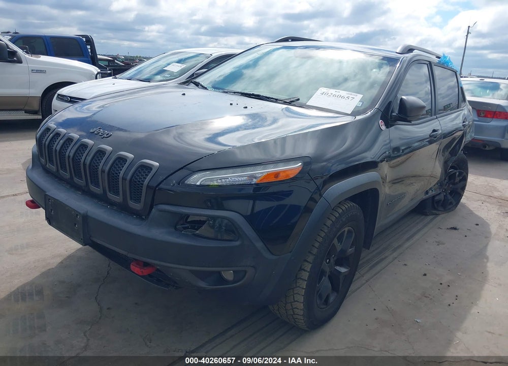 2015 JEEP CHEROKEE TRAILHAWK VIN: 1C4PJMBS8FW529560