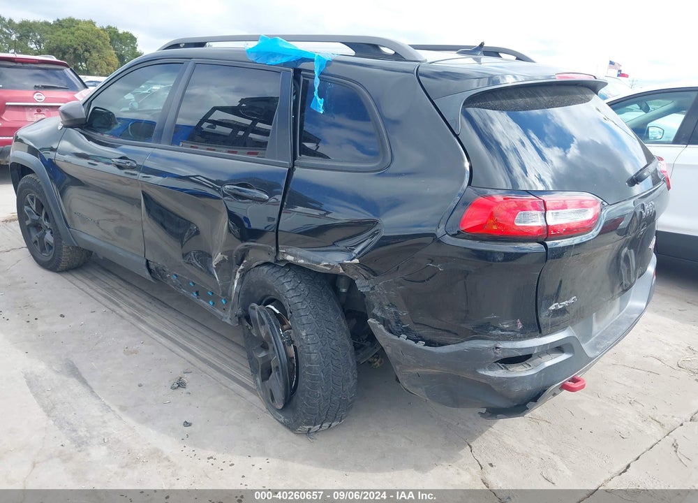 2015 JEEP CHEROKEE TRAILHAWK VIN: 1C4PJMBS8FW529560