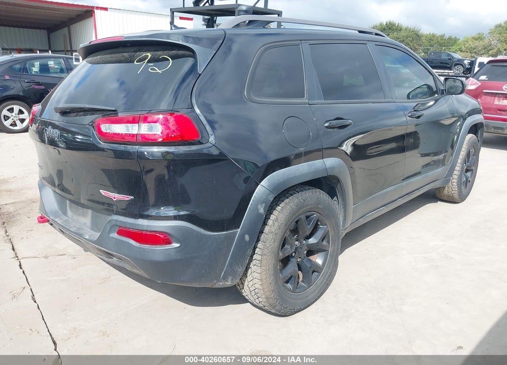 2015 JEEP CHEROKEE TRAILHAWK VIN: 1C4PJMBS8FW529560