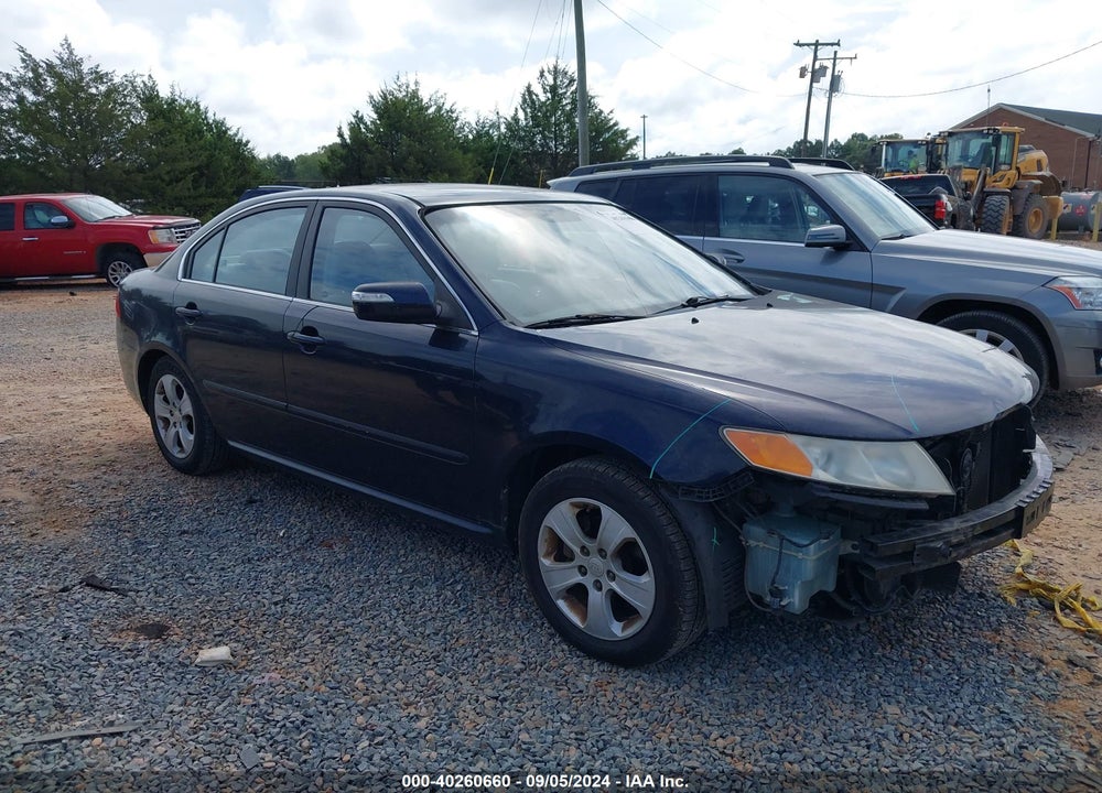 2009 KIA OPTIMA LX VIN: KNAGE228795303109